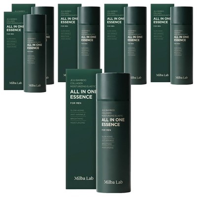 밀바랩 맨즈 제주 대나무 콜라겐 수분 탄력 올인원 에센스 150ml (6개)_이미지