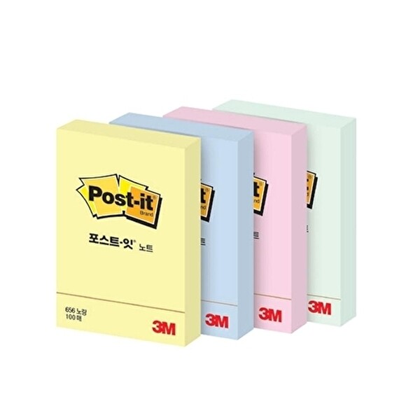 포스트잇 접착식 메모 노트 656 51mmx76mm KYR-WFHYKX3