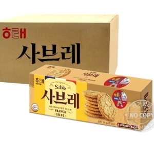 사브레84g 24개 대용량 대량 박스 사무실 간식 회사 과자 탕비실 어린이집_이미지