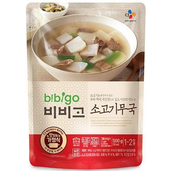CJ제일제당 비비고 소고기무국 500g (12개)_이미지