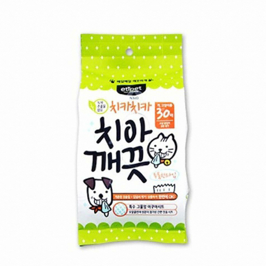에티펫 치아깨끗 물티슈 30매