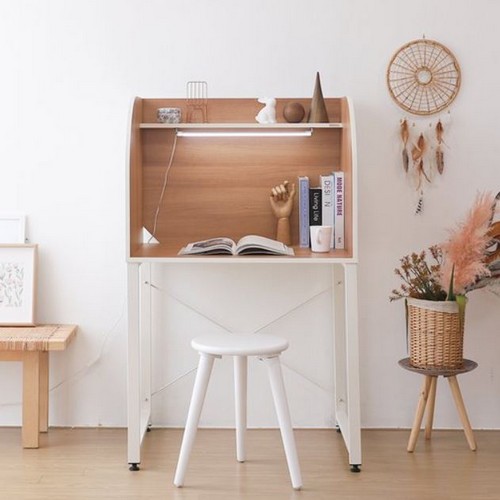 스터디 책상+LED 바조명52