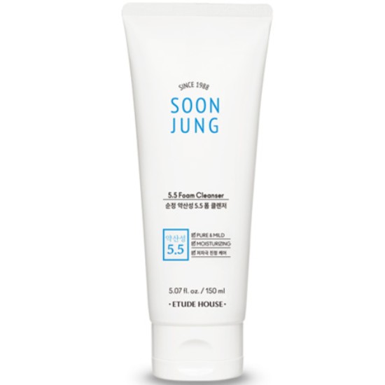 에뛰드하우스 순정 약산성 5.5 폼클렌저 150ml (2개)