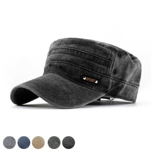 셀러허브 빈티지 워싱 디자인 레터링 장식 군모 USD-232 S11054018