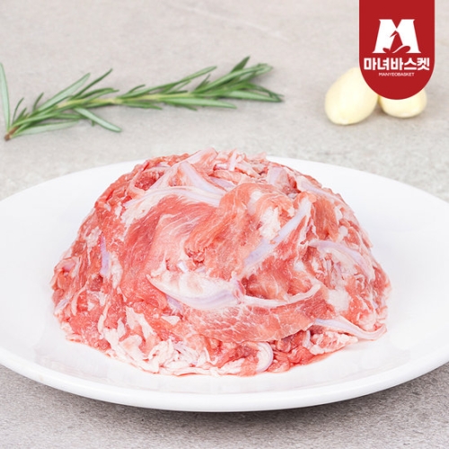 마녀바스켓 손질필요없는 국내산 돼지 오돌뼈 1kg (1개)_이미지