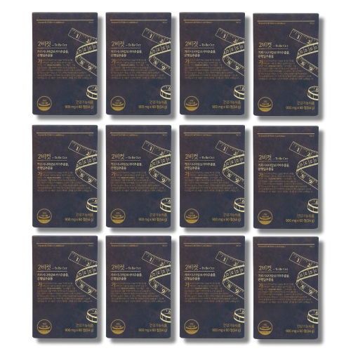 유유헬스케어 아이리스브라이트 투비컷 가르시니아 900mg 60정 (12개)_이미지