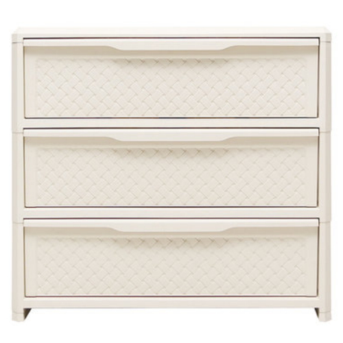 보네드 끌레두 와이드형 서랍장 3단_이미지