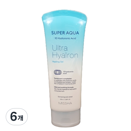 에이블C&C 미샤 수퍼 아쿠아 울트라 히알론 필링젤 100ml (6개)