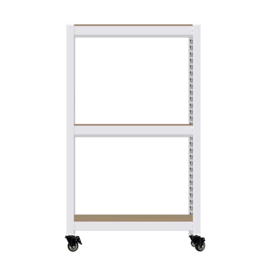 영진산업 홈던트하우스 3단 이동식 앵글선반 1100x500 (165cm(높이))