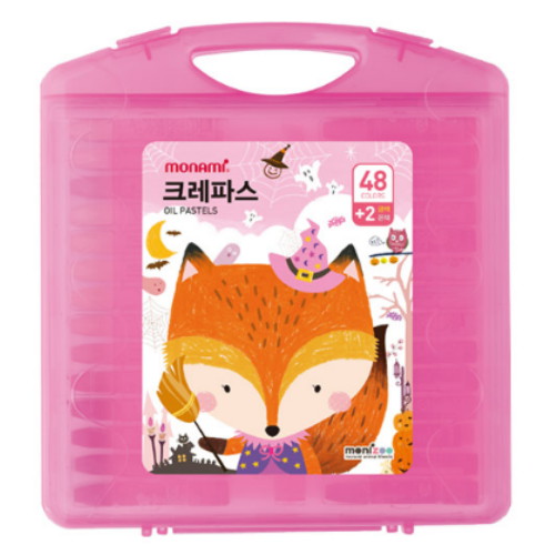 모나미 모니주 크레파스 (48+2색)_이미지