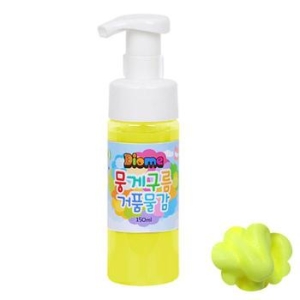 미술놀이 뭉게구름 거품물감 150ml 낱색 형광노랑 S11528758