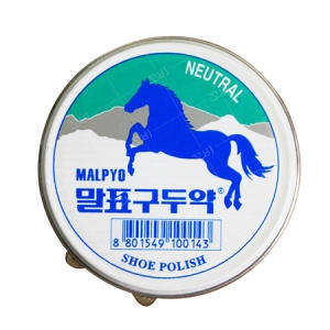 말표 가정용 구두약 갈색_이미지