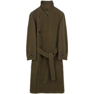 르메르 다크스퀴럴 워프 랩 울 코트 CO1037 LF1116 500