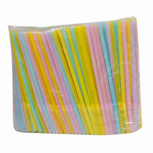 동일물산 칼라 자바라 스트로우 음료용 21cm (10,000개)_이미지
