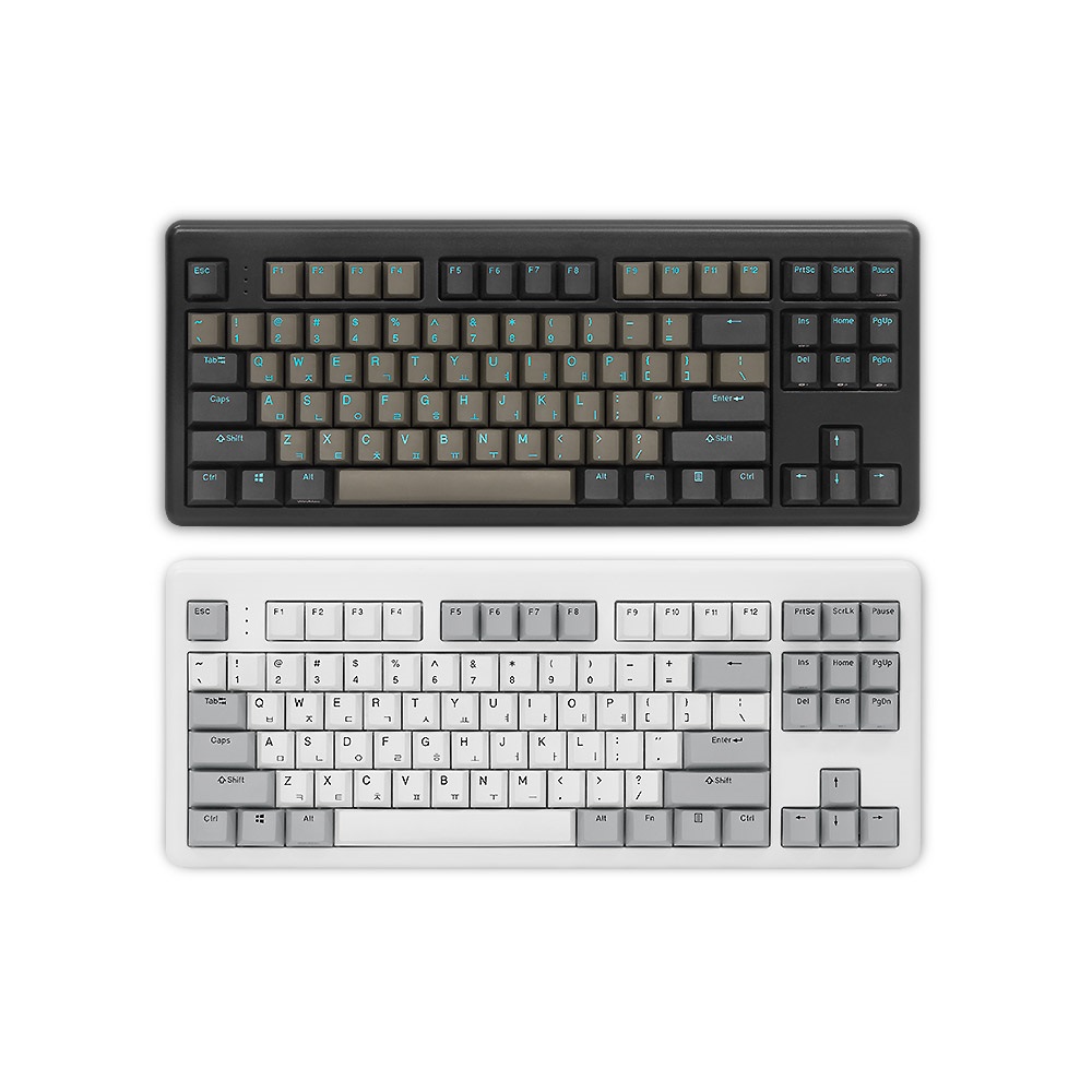 한성컴퓨터 TFG ART Wireless 한글 (화이트, 갈축)