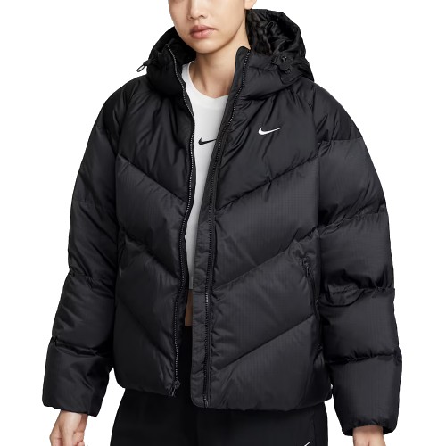 나이키 윈드푸퍼 스톰 핏 루즈 후드 다운 패딩 HV5236-010