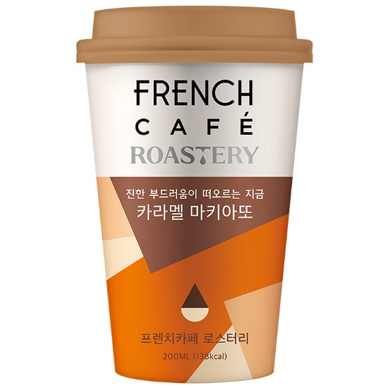 남양유업 프렌치카페 로스터리 카라멜 마키아또 200ml (40개)_이미지