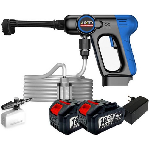 주피터 무선 차량용 고압세척기 JGW30-18P (배터리 2개)_이미지