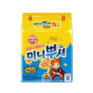 오뚜기 미니 뿌셔 바베큐맛 55g (60개)