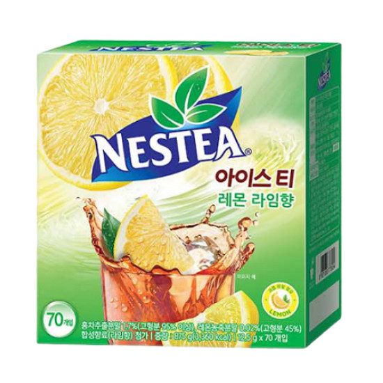 네슬레 네스티  아이스티 레몬 라임향 70T (2개)