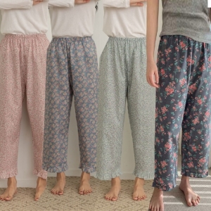 혀니미니 800700 여자 아사 잠옷바지 9부 순면 파자마 홈웨어이미지입니다. 누르면 해당 게시물로 새창이동합니다.