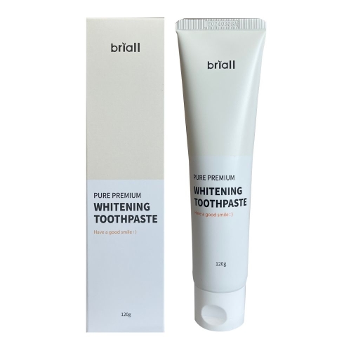 [불명] 브리올 미백치약 화이트닝 120g (1개)_이미지