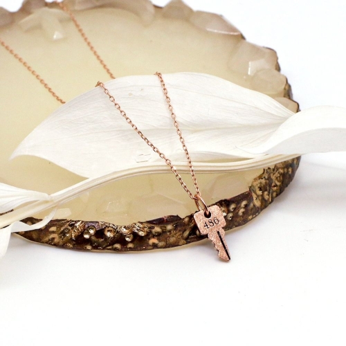 오팔하우스 14k 열쇠 목걸이 OPDLN8169