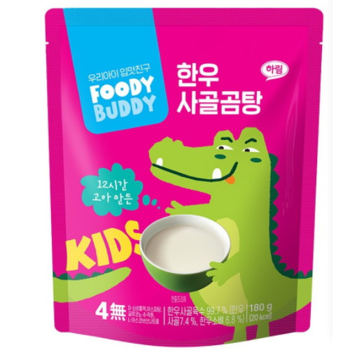 하림 푸디버디 한우 사골곰탕 180g