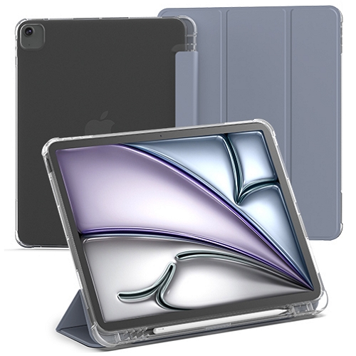 신지모루 iPad Air 13 M2 클리어 애플펜슬 수납 케이스_이미지