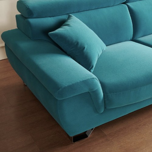 폴로까사 로한 사하라 아쿠아텍스 패브릭 소파 4인용 (스툴별도)_이미지