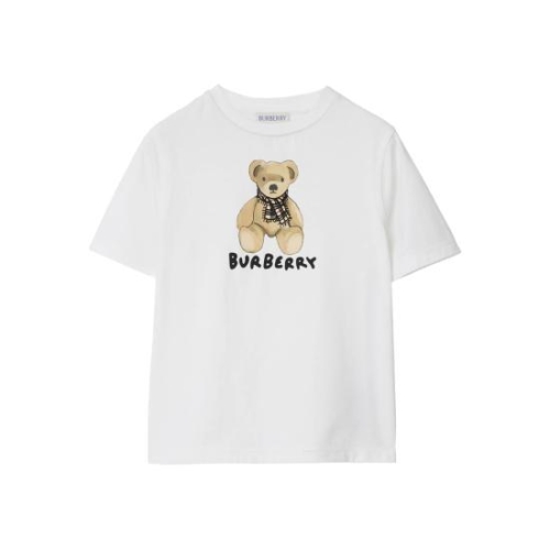 버버리 키즈 티셔츠 8112389 KB5 CEDAR A1464 WHITE_이미지