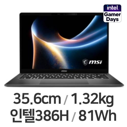 MSI 프레스티지 14 AI+ D3MG-U9 OLED이미지입니다. 누르면 해당 게시물로 새창이동합니다.