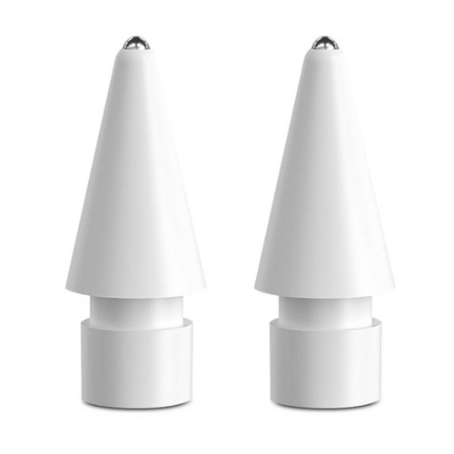 애플펜슬 반영구 메탈 화이트 펜촉 2개입