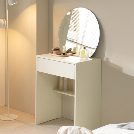 BIF보루네오  트리움 입식 콘솔 서랍 화장대 600 (거울포함)