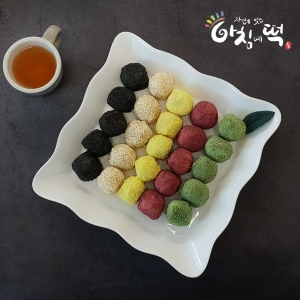 아침에떡 정성담은 오색경단 1.5kg 20gx75개_이미지
