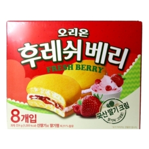 오리온  후레쉬베리 224g [2개] 상품이미지