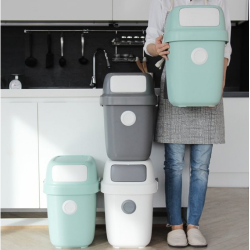 도트 분리수거함 60L