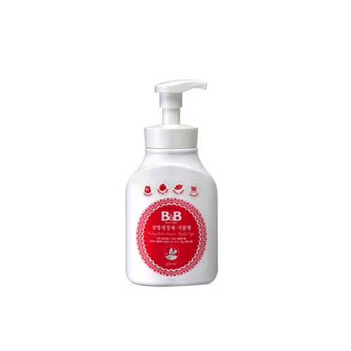 B&B 젖병 세정제 거품형 용기 450ml (3개)_이미지