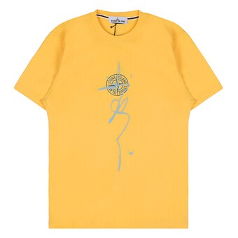 스톤아일랜드 코튼 저지 INK ONE 반팔티 <b>76152</b>NS79 V0030