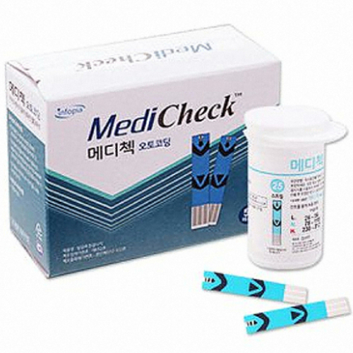 오상헬스케어 메디첵 혈당시험지 (50매)