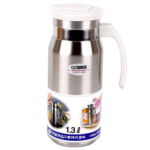 우주보온공업 코스모스 스테인리스 물병 1.3L