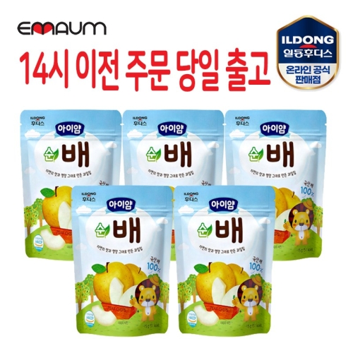 일동후디스 아이얌 과일칩 순배 15g (5개)