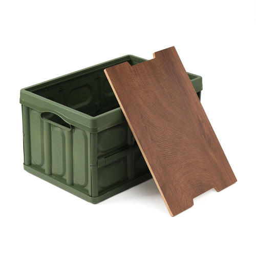 캠핑 폴딩박스 55L 카키