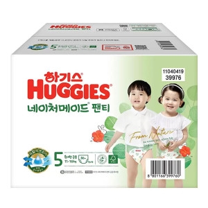 하기스 2021 네이처메이드 팬티형 5단계-공용