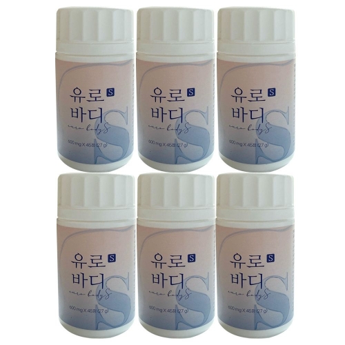 와이즈웨이 유로바디S 600mg 45정 (6개)_이미지