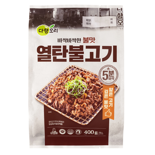 팜덕 다향 열탄불고기 순한맛 400g (3개)_이미지
