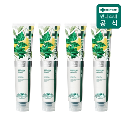 덴티스테 시트러스 후레쉬 치약 200g (4개)_이미지