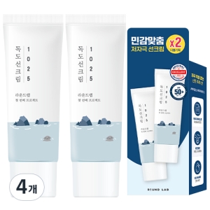 라운드랩 1025 독도 선크림 35ml (4개)_이미지