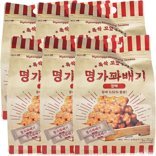 에이플러스 명가꽈배기 참깨 500g (6개)_이미지