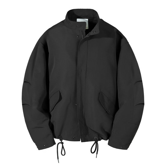 코드그라피 밀리터리 피쉬테일 숏자켓 점퍼 바람막이 캐주얼 아우터 CBCS1JP023BK